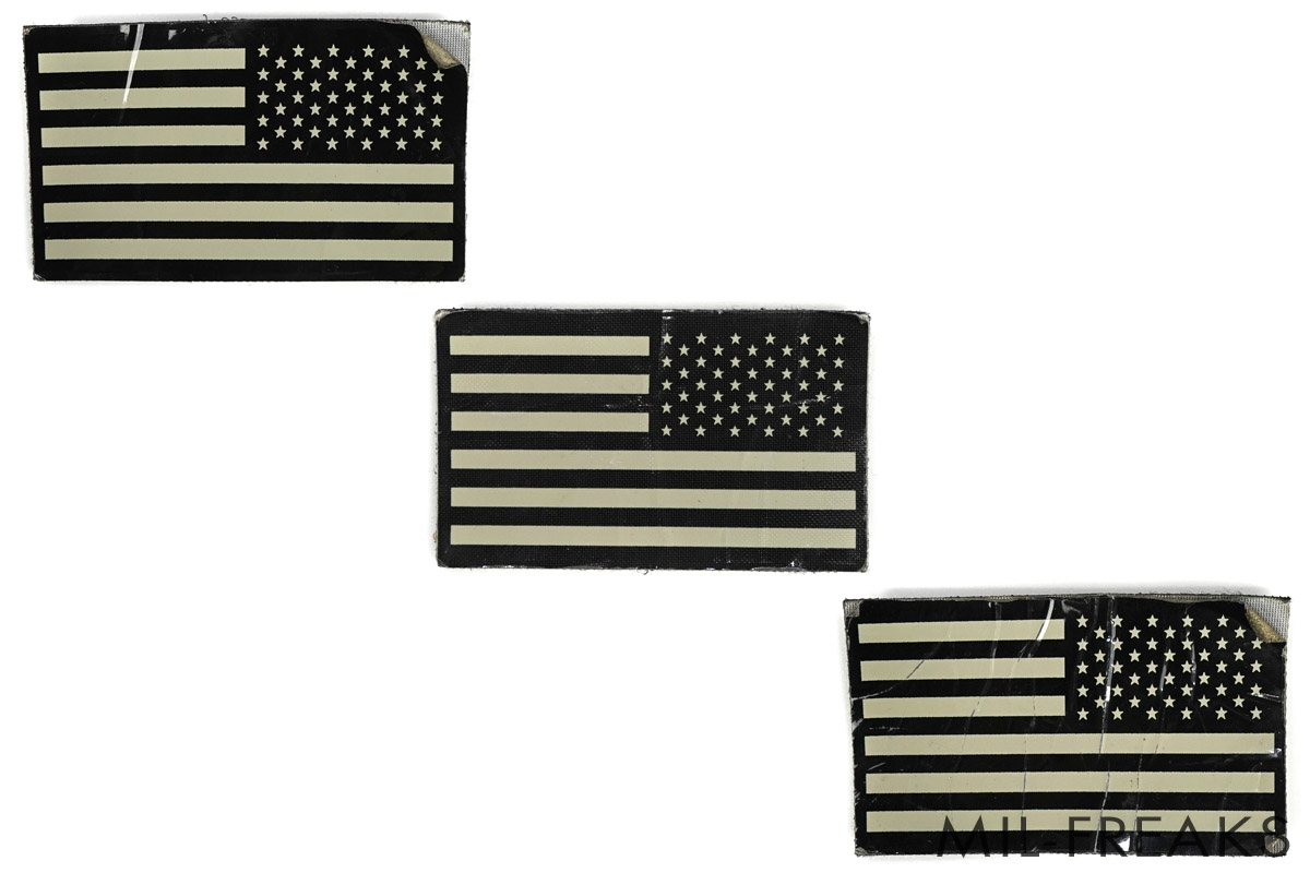 売りきり] 米軍実物 アメリカ国旗 IR パッチ 右星 Bコンディション