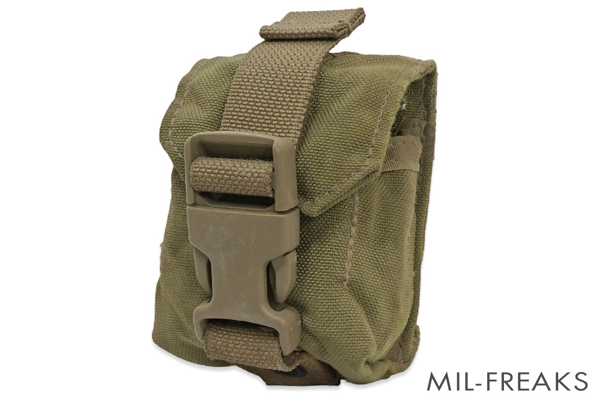 US 米軍実物 Eagle Industries フラググレネードポーチ カーキ