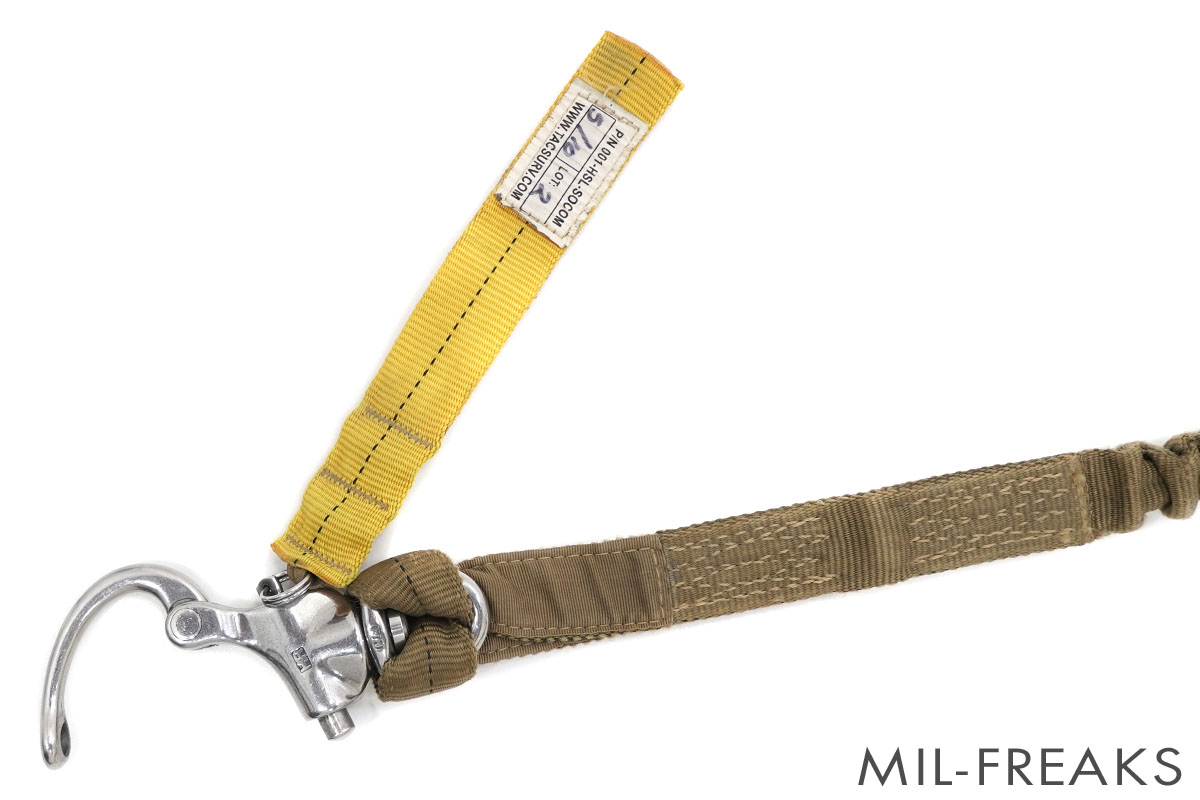 一点物] 米軍実物 Yates 556 パーソナル リテンションランヤード Old