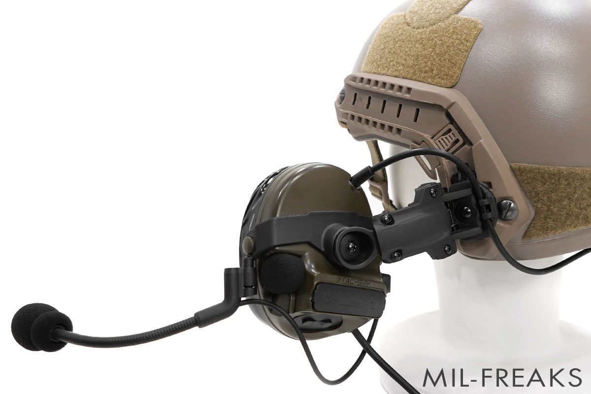 TAC-SKY Comtac III タイプ ヘッドセット AMPスタイル ARCレール