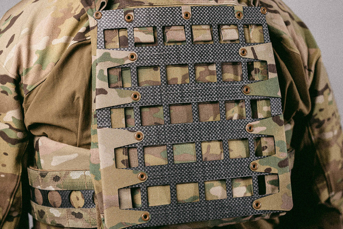 FERRO CONCEPTS Back Panel MOLLE バックパネル マルチカム