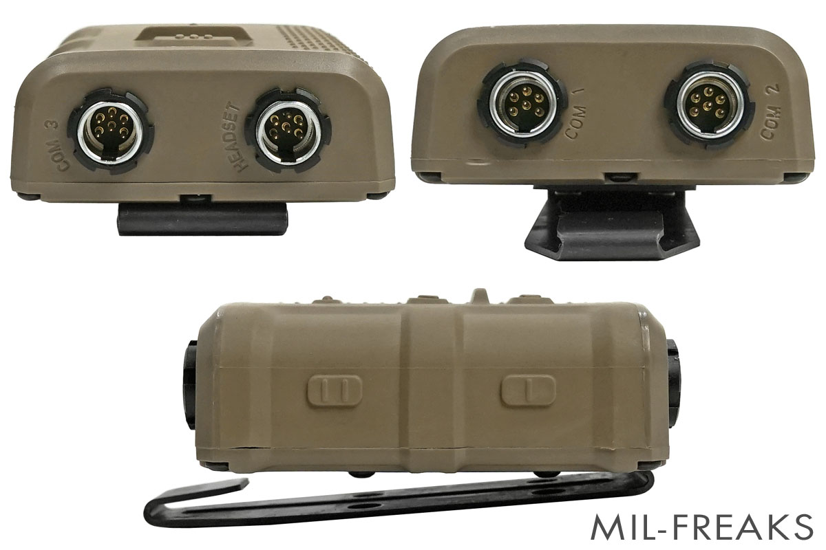 FALCO (FCS) Invisioタイプ V60 6ピン PTT ダークアース │ ミリタリー