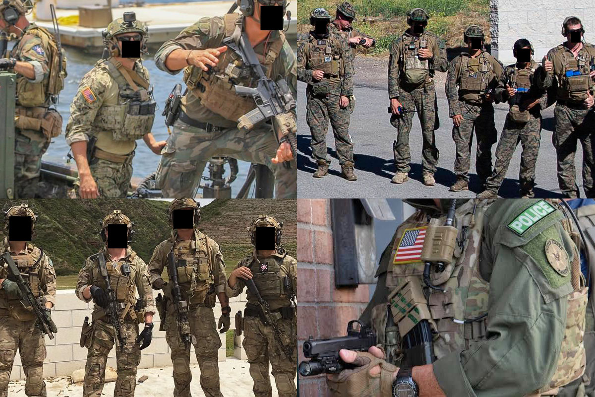 FALCO (FCS) Invisioタイプ V60 6ピン PTT ブラック │ ミリタリー