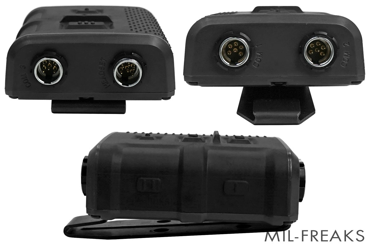 FALCO (FCS) Invisioタイプ V60 6ピン PTT ブラック │ ミリタリー