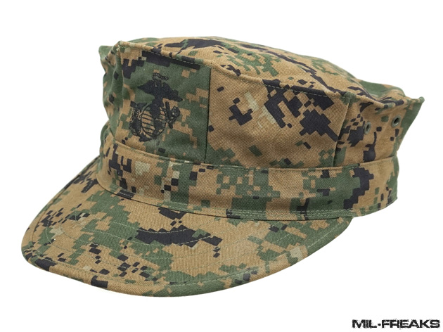 一点物] 米軍実物 USMC パトロールキャップ ウッドランドマーパット