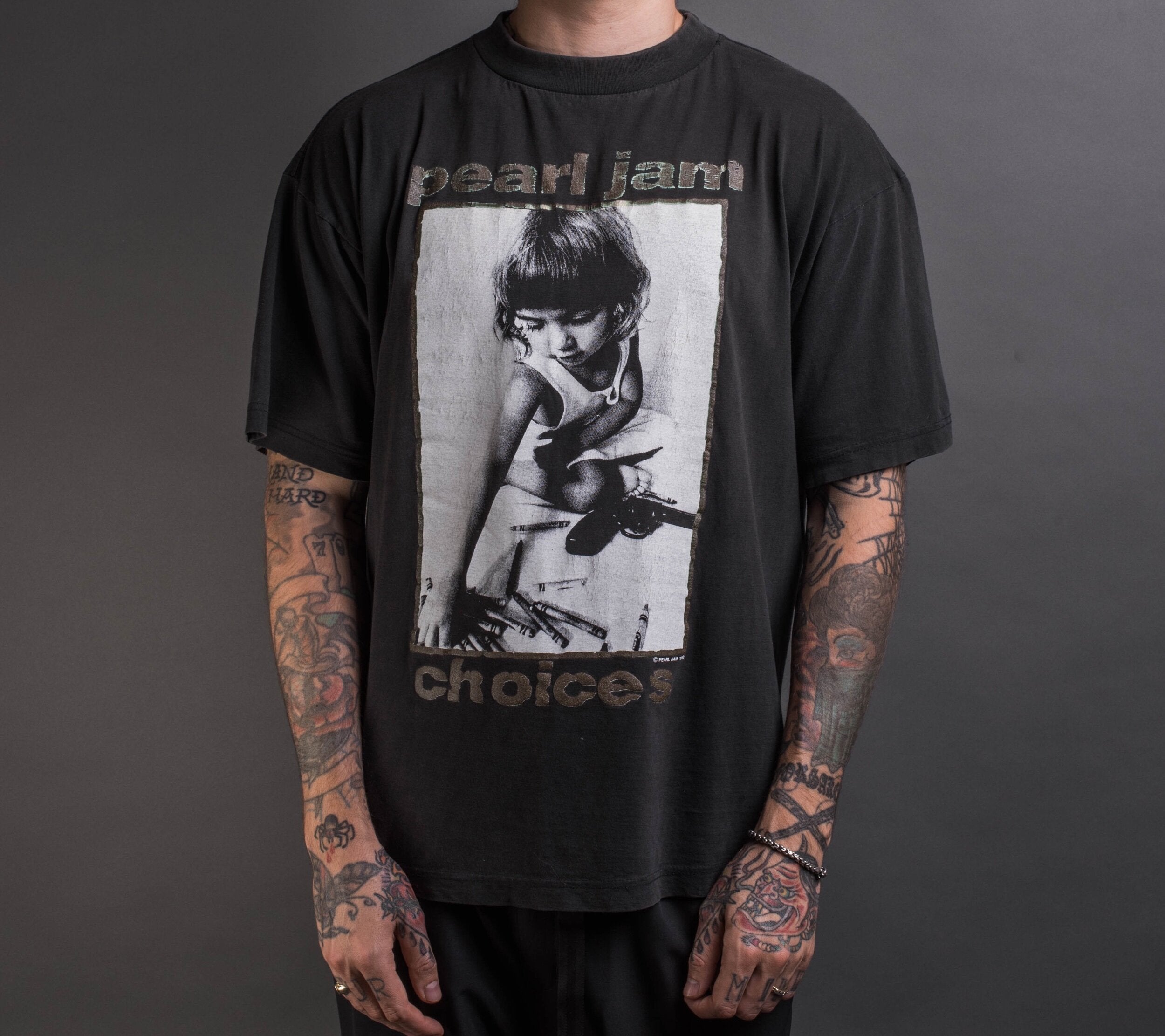 Vintage 1992 Pearl Jam Choices T-Shirt – Mills Vintage USA
