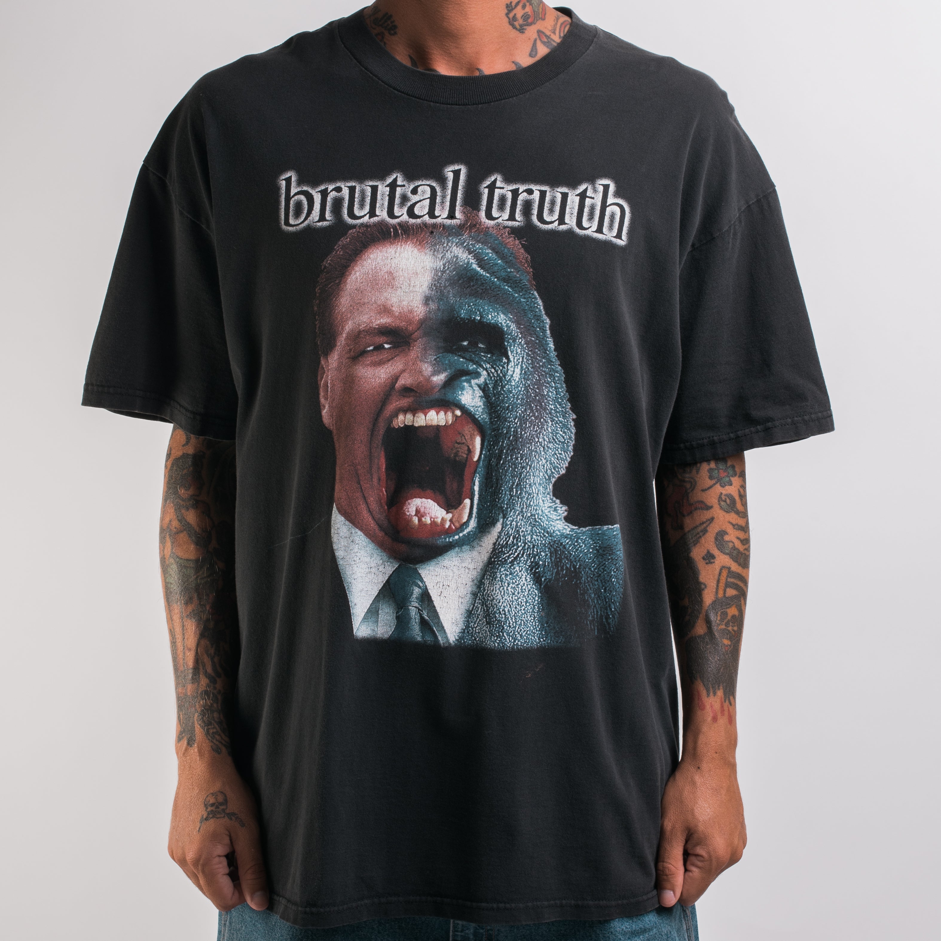 Vintage 90's Brutal Truth T-Shirt – Mills Vintage USA