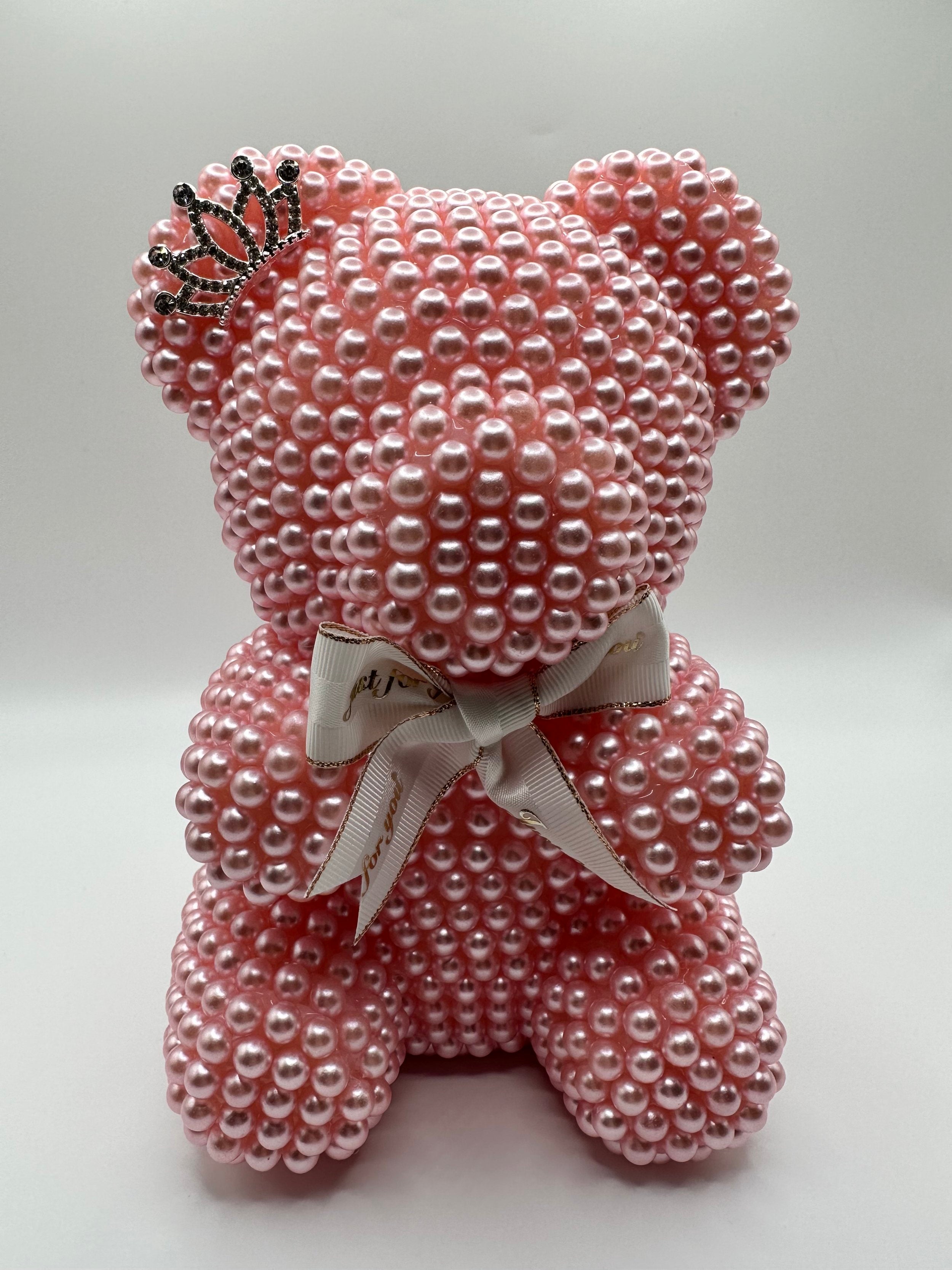 Luxury Pearl Teddy Bear – MinaBella Roses