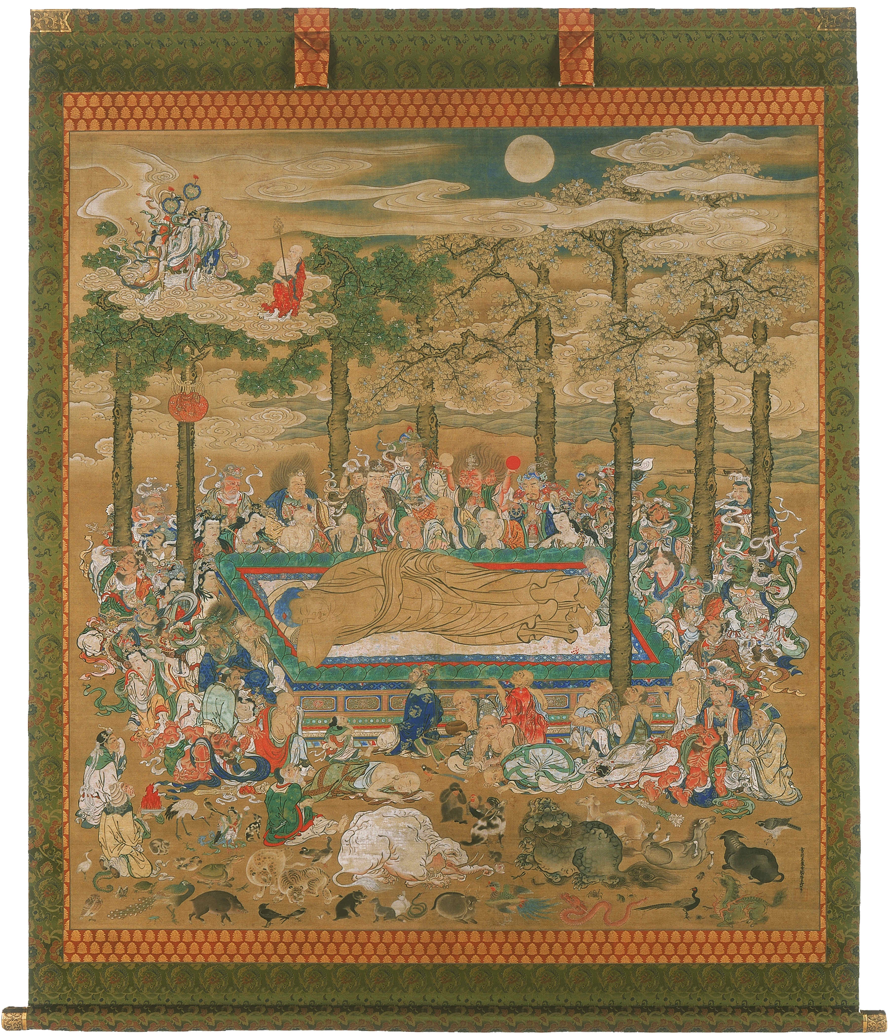 涅槃図 - 港区文化財総合目録 | 港区立郷土歴史館