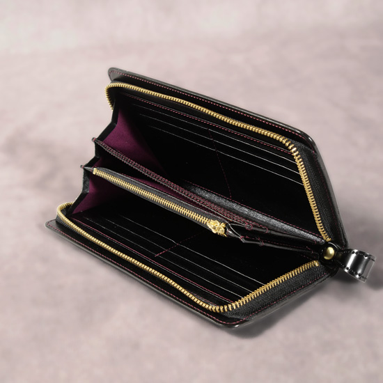 KCs / ケイシイズ コードバン ラウンドジップ ロングウォレット,ブランド,