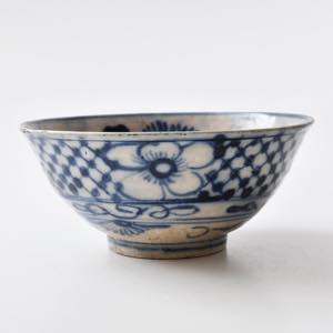 中国 磁州窯 青花 7.5寸碗 ｜ みんげい おくむら （日本と世界の民芸）