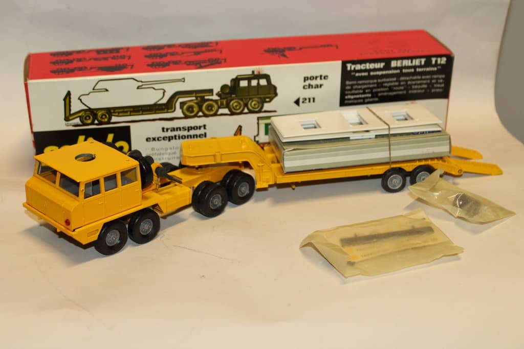 BERLIET T12 TRANSPORT EXCEPTIONNEL SOLIDO 1/43°