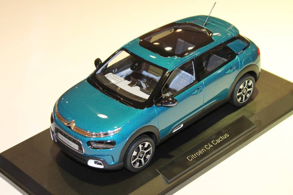 ノレブ シトロエン C4 カクタス 1/18 ミニカー ブルー CITROEN