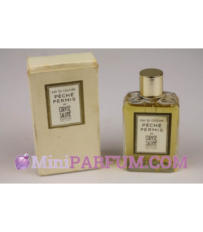 Péché permis - La cote Miniparfum