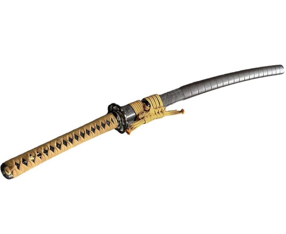 オーダーメイド居合刀（鮫/乾漆茶石目 印籠刻） | 株式会社美濃坂