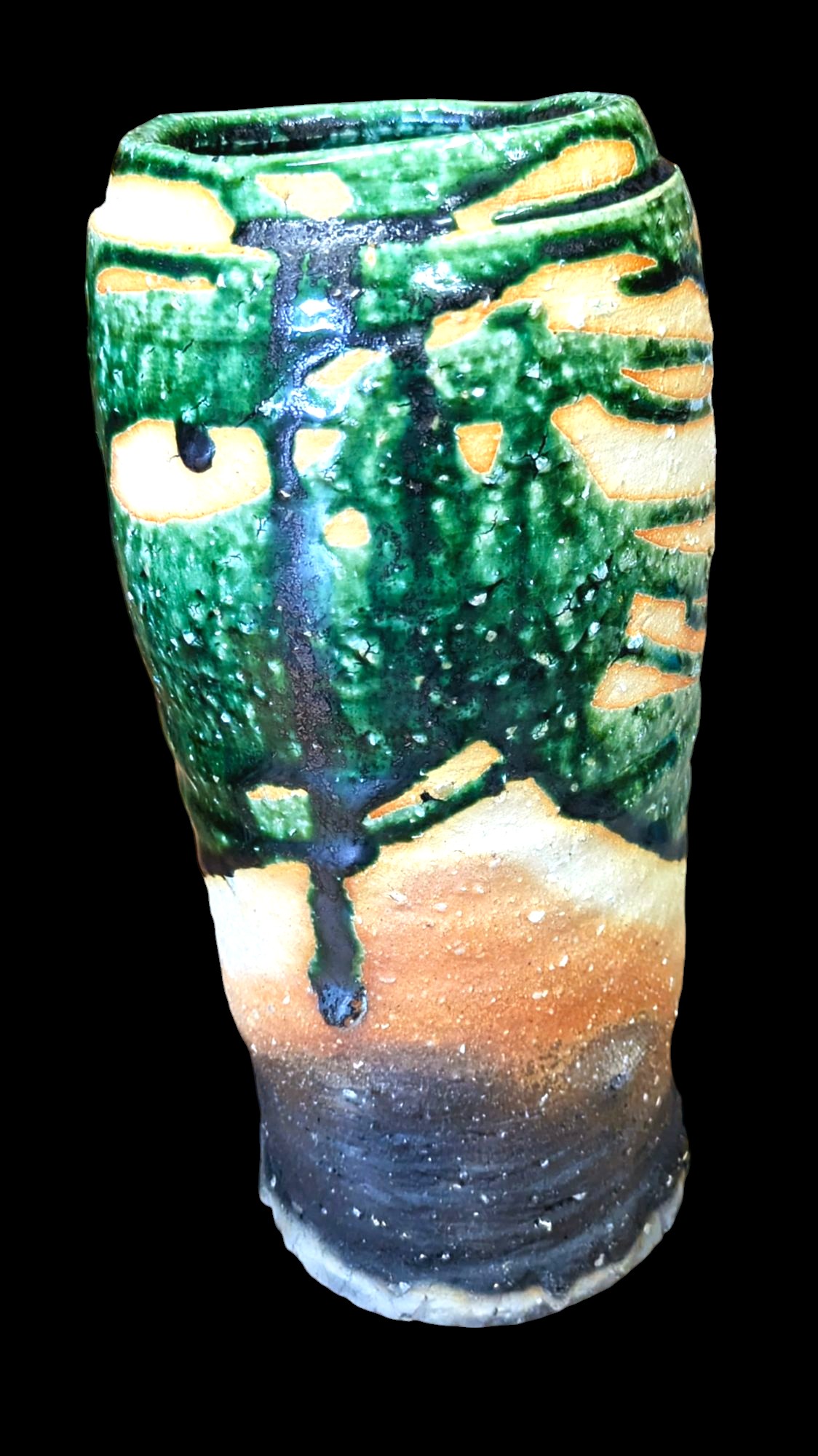 美濃焼伝統工芸品協同組合 | 鼠志野ぐい呑 木箱