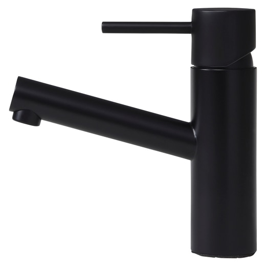 ニューベガ混合水栓 ブラックマット(TA05139N)｜洗面所・水回りの通販