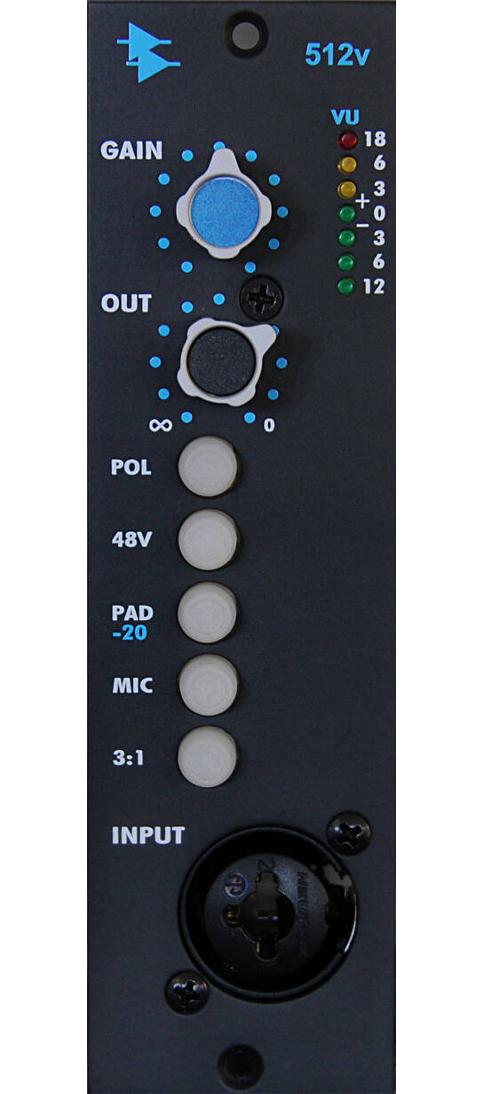 API 512V 新登場！出力アッテネーターでDAWでの使い勝手がUP。伝統の