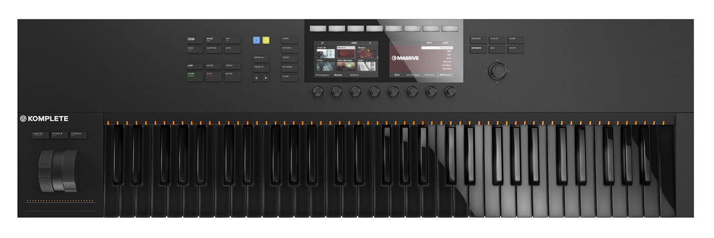 Native Instruments KOMPLETE KONTROL S49 / S61 BLACK EDITION登場