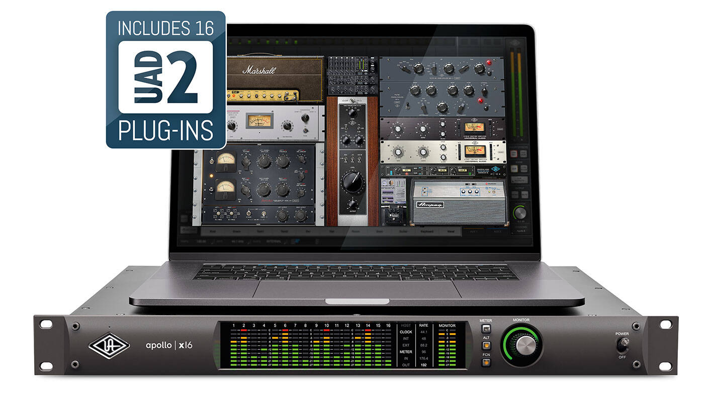 Universal AudioのApollo Xシリーズに有償プラグインライセンスが付属