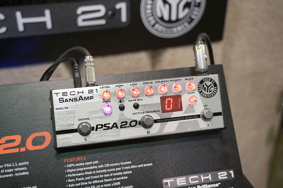 NAMM 2020 Day 3 : Tech21 | Rock oN Company | DTM DAW 音響機器