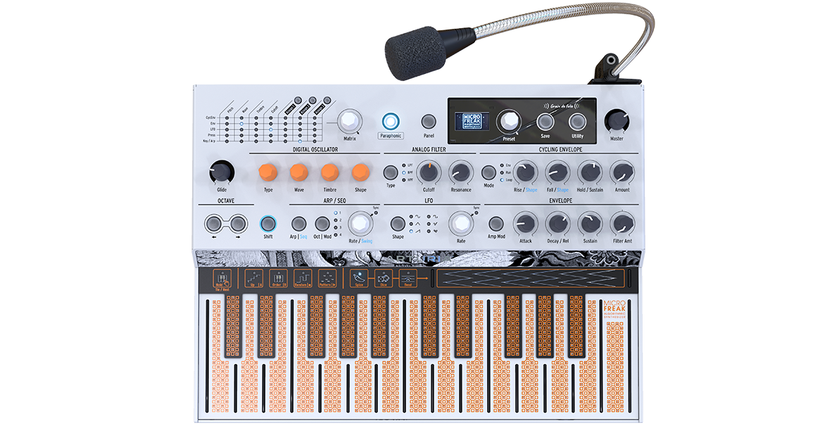 Arturiaがボコーダー機能を搭載した特別限定モデル「MicroFreak