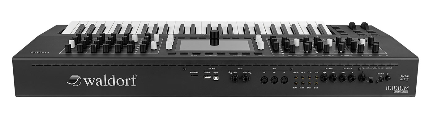 waldorfが最先端の16ボイス・デジタル・シンセサイザーIridium