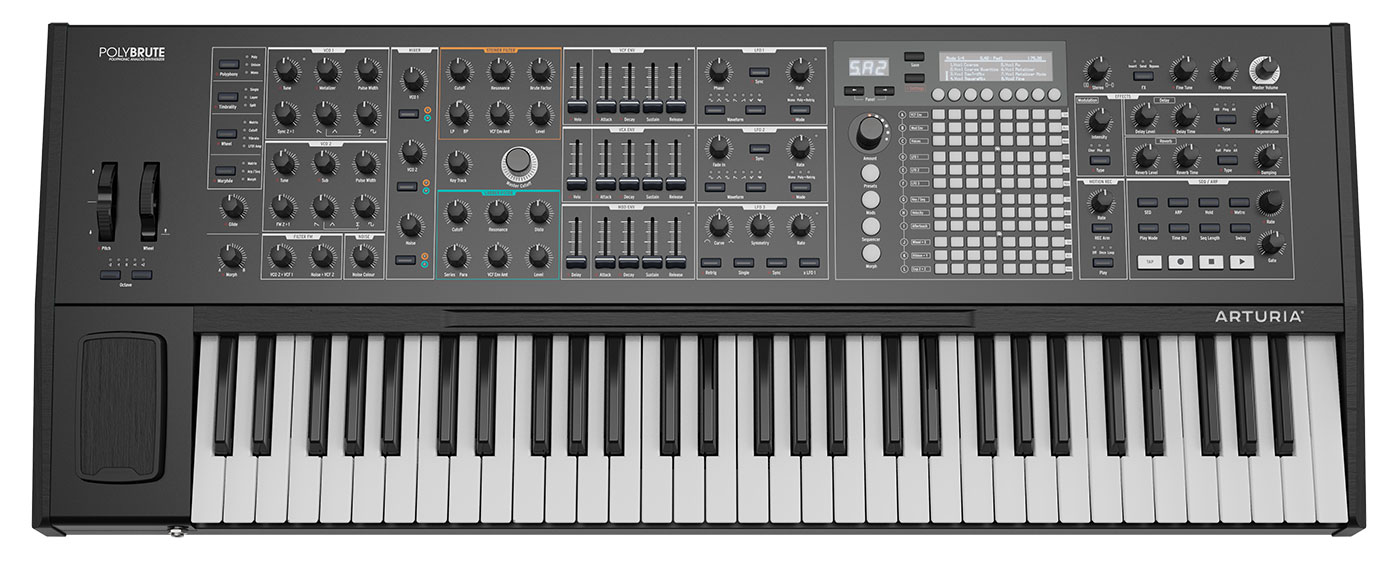 ARTURIAから数量限定のカラーバリエーションモデル『PolyBrute Noir