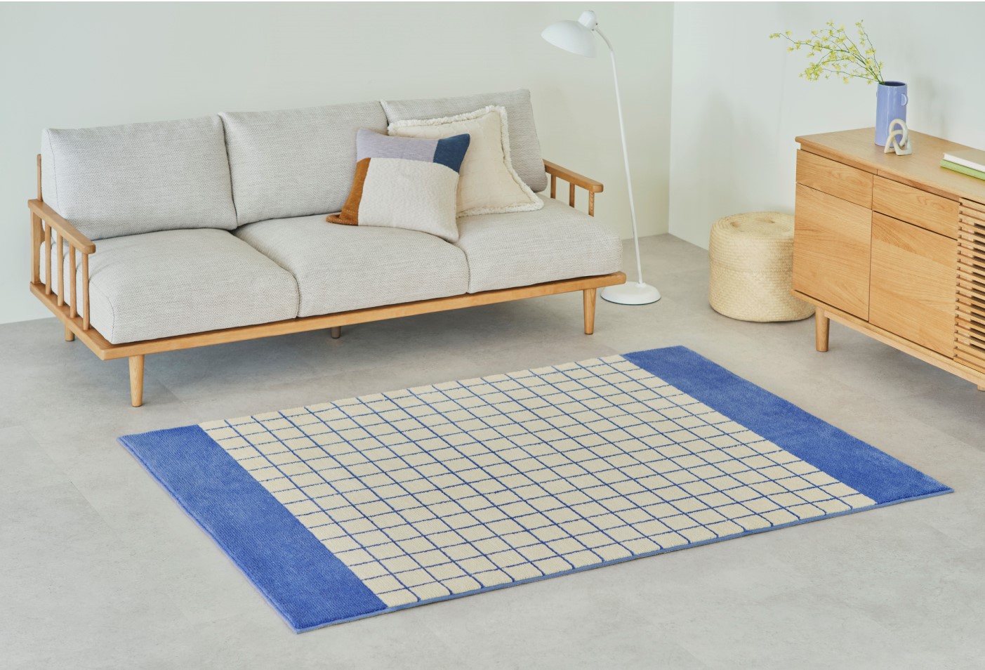 好評の抽象柄やペット対応ラグなど、2025年秋冬の新作ラグ全6シリーズ