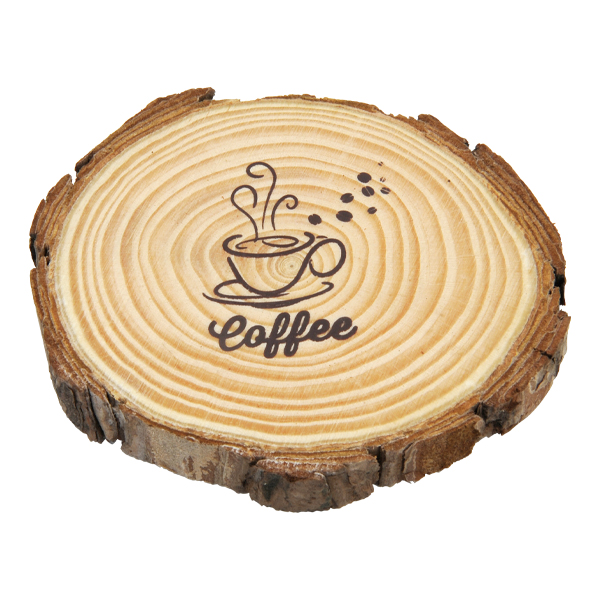 在庫限り】CAFE-8 切り株コースター - 店舗用品のミセダス