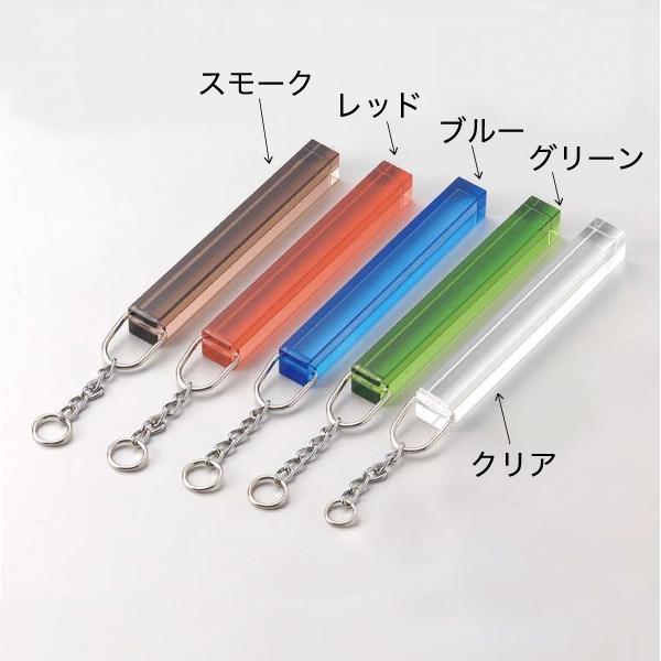 ルームキーホルダー ホテル旅館用 18角 KH-4 クリア - 店舗用品のミセダス