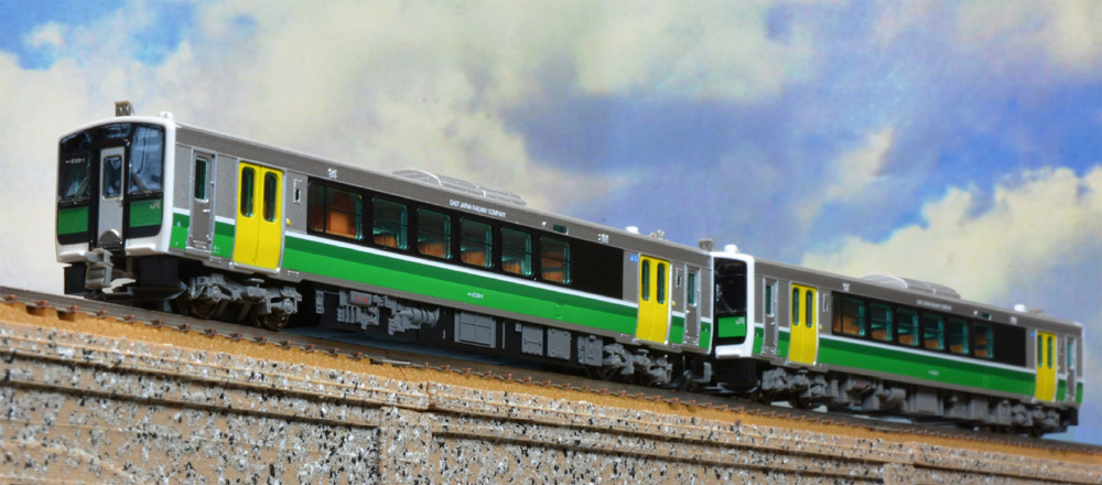 キハE120 新塗装(緑)只見線 2両セット | マイクロエース A7444 鉄道