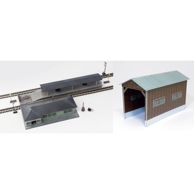 駅舎（ジオラマ） | 鉄道模型 通販・Nゲージ ミッドナイン