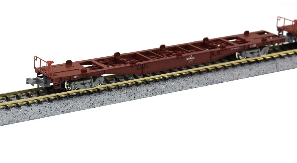 コキ50000（グレー台車） コンテナ無積載 11両セット | KATO(カトー