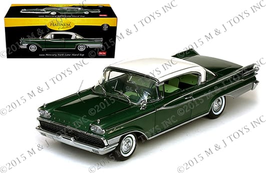 SUNSTAR 1:18 PLATINUM COLLECTION - 1959 MERCURY PARK LANE HARD TOP