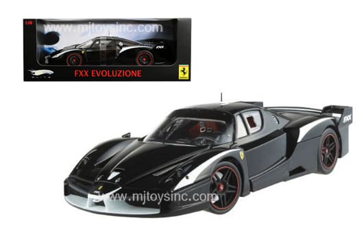 HOT WHEELS 1:18 ELITE FERRARI FXX EVO - M & J Toys Inc. Die-Cast