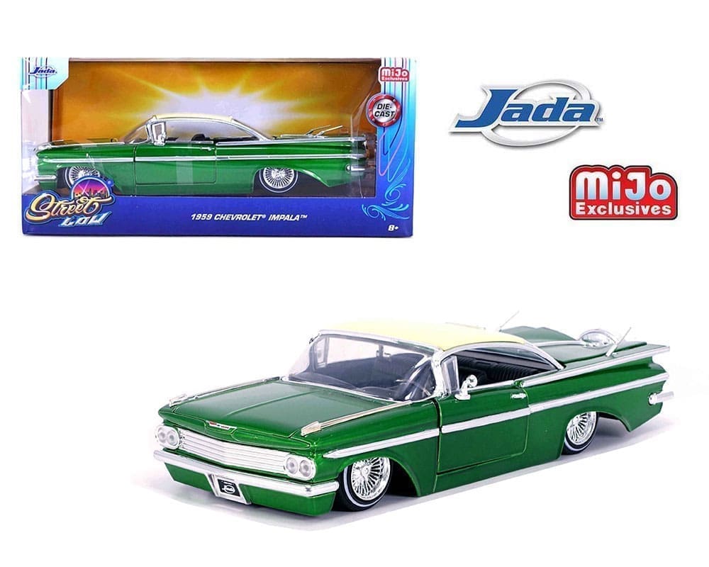 Jada 1:24 1959 Chevrolet Impala SS Lowrider Wire Wheels - Two-Tone