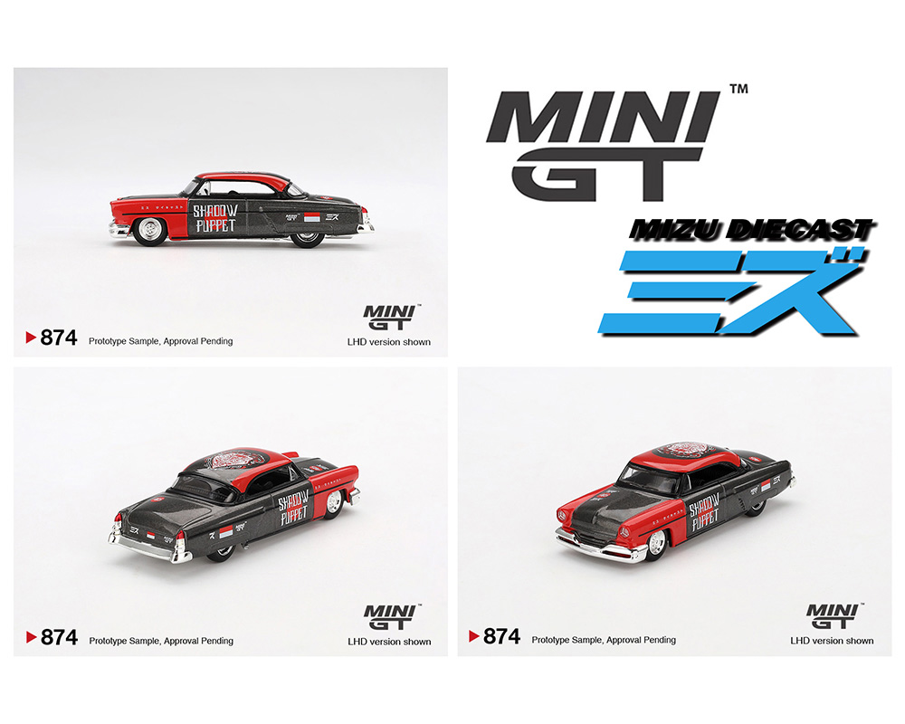 Mini GT x Mizu Diecast 1:64 Lincoln Capri Hot Rod 1954 