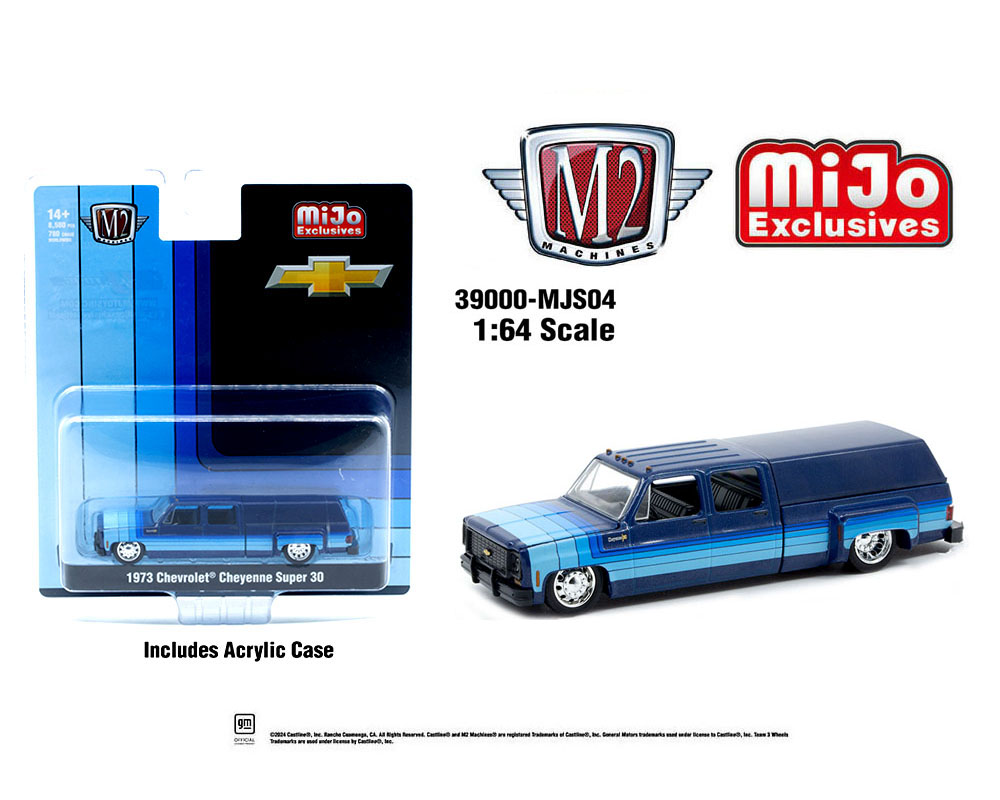 M2 Machines 1:64 1973 Chevrolet Cheyenne Super 30 Dually with