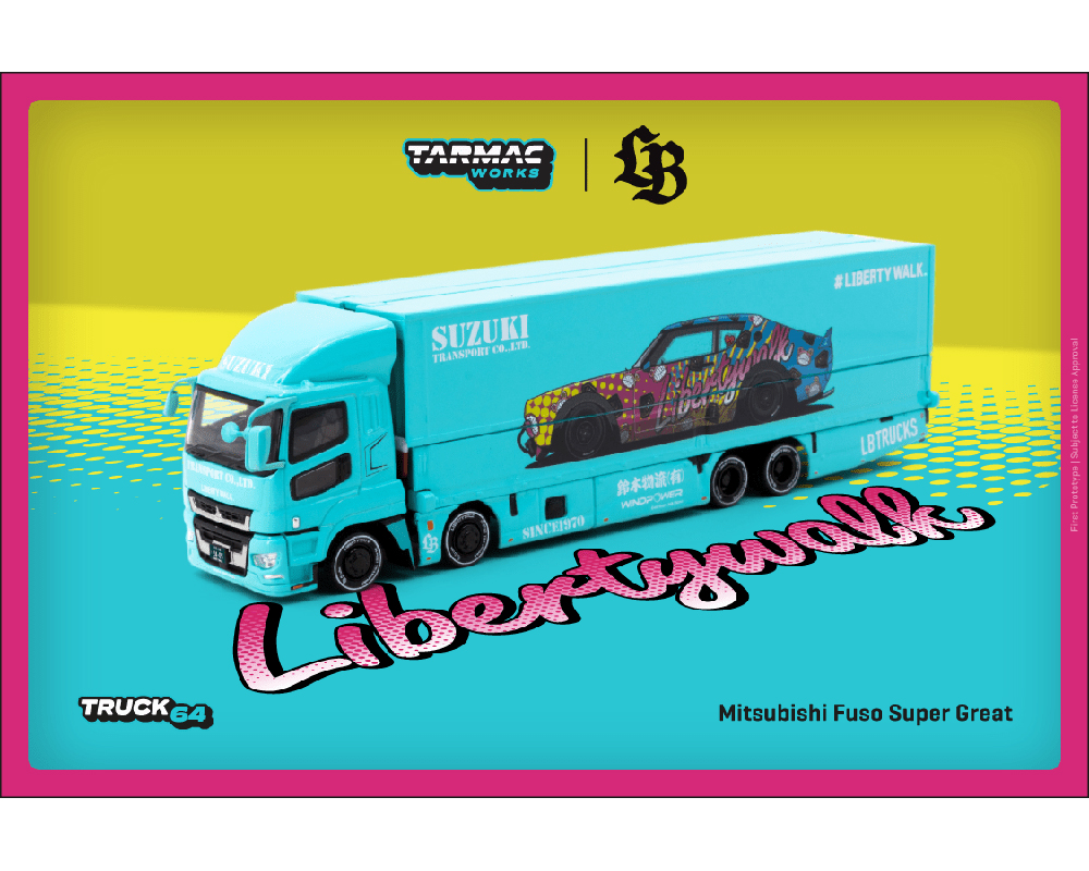 Tarmac Works 1:64 Mitsubishi Fuso Super Great LB-TRUCKS - Truck64
