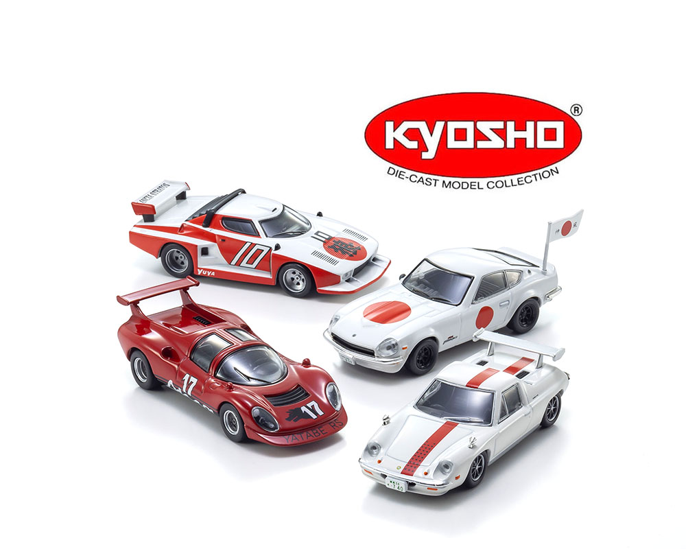 Kyosho 1:64 Circuit Wolf Lancia Stratos GR.5 - White with Red