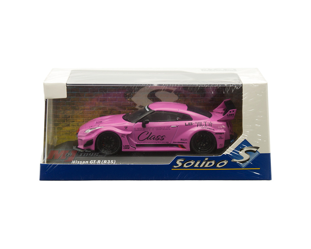 Solido 1:43 Nissan GT-R (R35) with Liberty Walk Body Kit LBWK