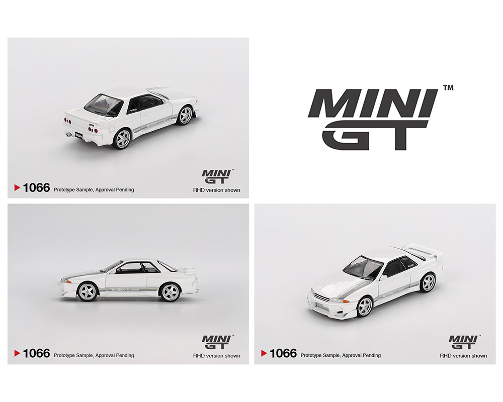 Mini GT 1:64 Nissan Skyline GT-R (R32) VeilSide Combat C-I White