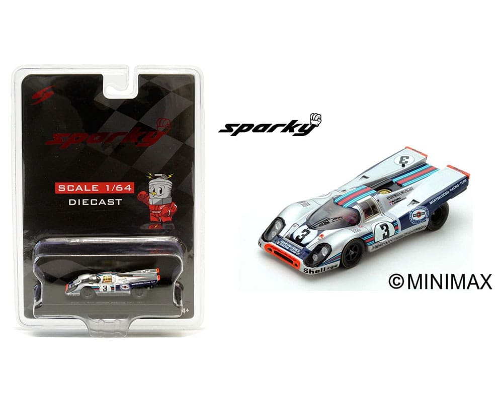 Spark Model 1:64 Porsche 917 K #3 Winner Sebring 12H 1971 - V