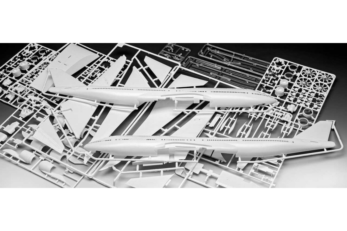 Revell - Boeing 747-8 Lufthansa New Livery (1:144) - 03891 - MJ