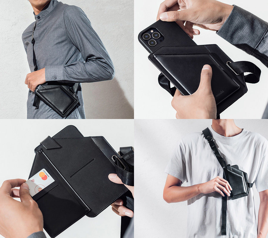 ホルスター型スマートフォンケース「moshi Crossbody Phone Holster