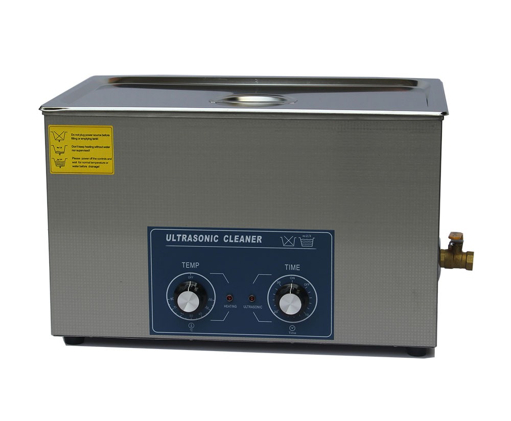 ダイヤル式 30L/80kHz 超音波洗浄機】 タイマー/ ヒーター/大型洗浄器