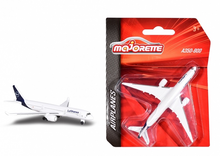 Majorette 212057980Q02 - Airplanes - Airbus A350-900 Lufthansa