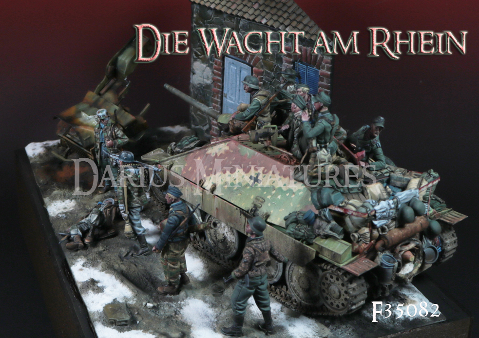 Darius Miniatures[DMF35082]1/35 WWII ドイツ 「ラインの守り作戦