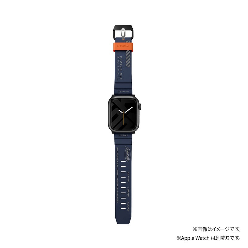Apple Watch 45/44/42mm SHOKKU BLUE｜スマホ(タブレット)アクセサリー